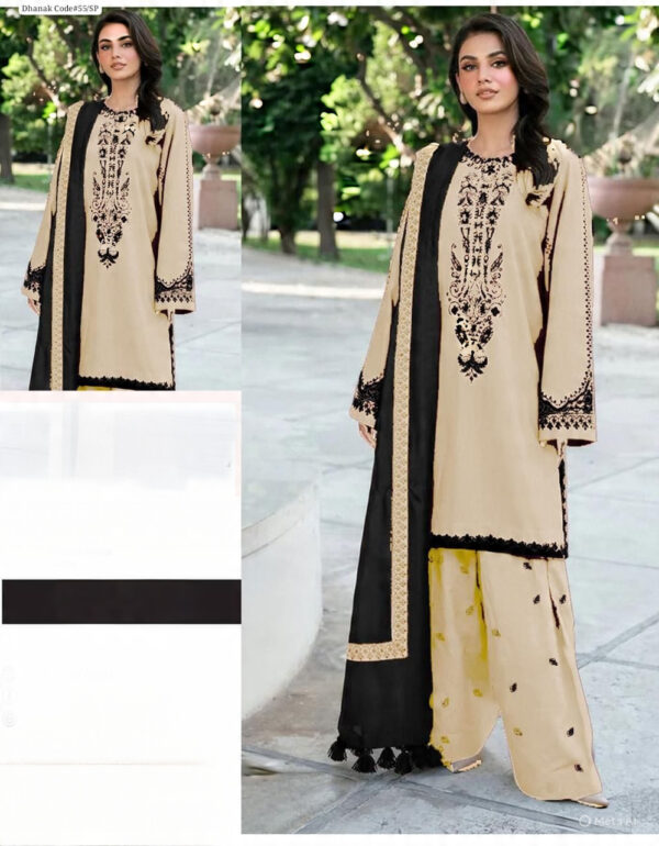 BAROQUE 3PC - UNSTICHED