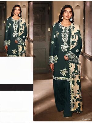 DHANAK PREMIUM QUALITY 3PC - UNSTICHED (WINTER COLLECTION)