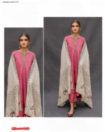 Winter Royale Elegance – Dhanak 3PC With Full Embroidery & Neck Patch
