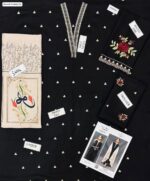 Winter Elegance Supreme – Dhanak 3PC With Full Embroidery & Neck Patch