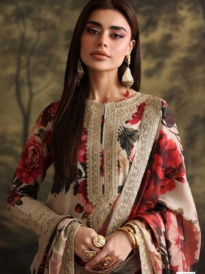 Summer Charm Deluxe - Lawn 3PC With Ready To Wear Dupatta