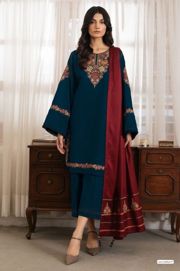 Summer Fashion - Lawn 3PC With Lawn EMB Dupatta