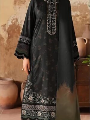 Summer Charm - Lawn 3PC With Patches & 4 Side Ready To Wear Dupatta