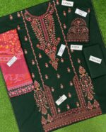 Summer Charm Deluxe - Lawn 3PC Full EMB With Fancy Monarch Dupatta