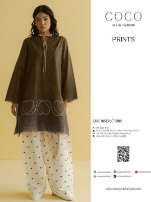 Summer Charm Deluxe - Lawn 2PC With Patches & EMB Trouser