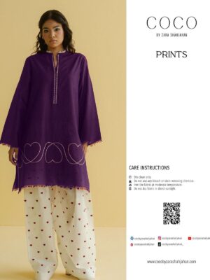 Summer Charm Deluxe - Lawn 2PC With Patches & EMB Trouser