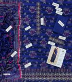 Summer Season Fashion - Bana Dora Lawn 3PC With Patches & Dyed Trouser