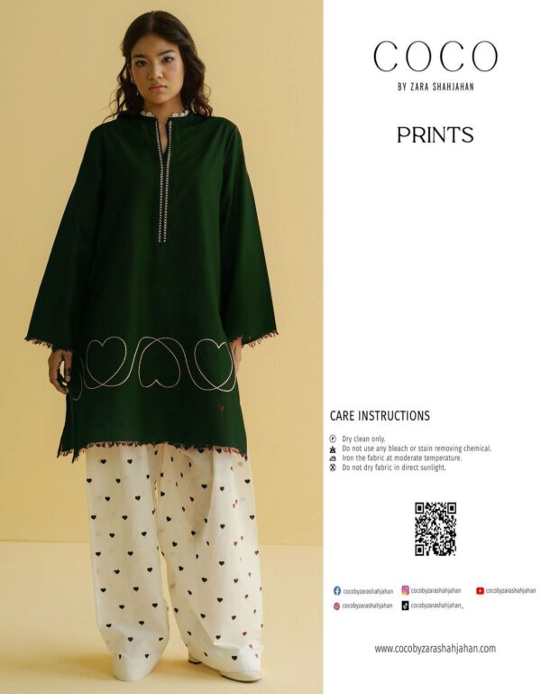 Summer Charm Deluxe - Lawn 2PC With Patches & EMB Trouser