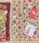 Summer Season Fashion - Bana Dora Lawn 3PC With Patches & Dyed Trouser