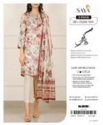 Summer Season Fashion - Bana Dora Lawn 3PC With Patches & Dyed Trouser